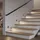 ARCCHIO Neru LED-Einbaulampe 2 eckig schwarz Aluminium