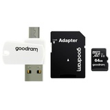 goodram 64GB M1A4 All in One Micro Card Class 10 UHS I + Card Reader