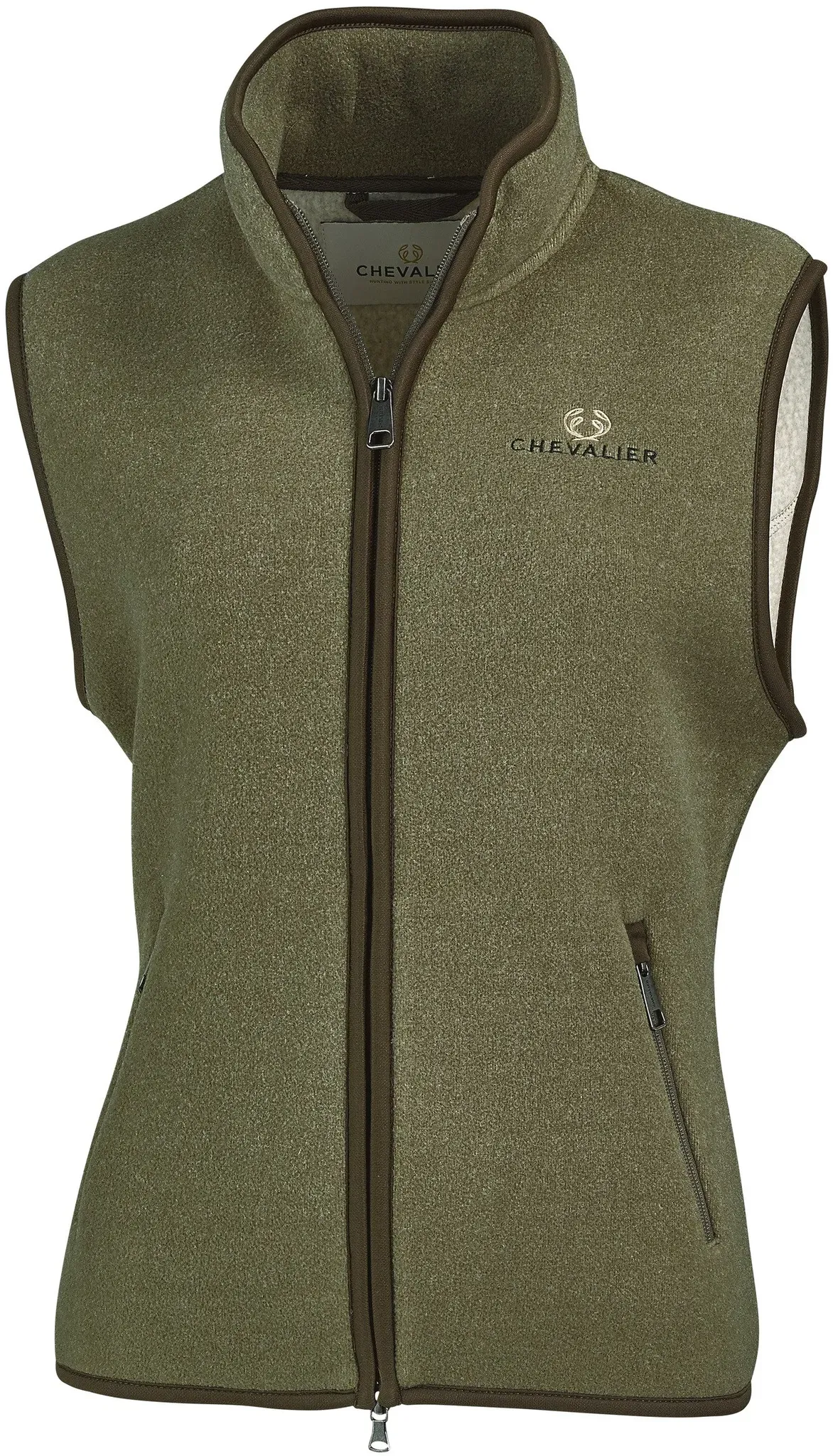 Chevalier Fleeceweste Mainstone, autumn green, 38