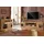 OTTO home Ribe Lowboard 180 cm Braun Glas/Holz/Massivholz