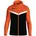 Team Kapuzenjacke schwarz/neonorange 40