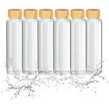 Relaxdays Trinkflasche Schwarz 0,5 l