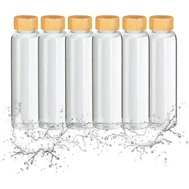 Relaxdays Trinkflasche Schwarz 0,5 l