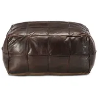 VidaXL Pouf Dunkelbraun 60 x 60 x 30 cm