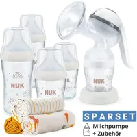 NUK Premium Still-Set Basic 8-tlg. - Handmilchpumpe