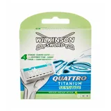 Wilkinson Rasierklingen Quattro Titanium Sensitive 8 St.
