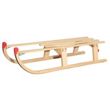 Trendline Holz-Faltschlitten klappbar 110 cm mit Zugseil