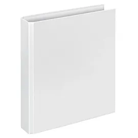 Veloflex 1151090 - Ringordner Basic, Ringbuch, A5, 2-Ring-Mechanik, 196 x 230 x 30, Karton, weiß