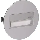 Zamel Sona LED-Wandeinbauleuchte 1 Aluminium