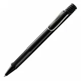 Lamy Kugelschreiber safari schwarz hochglänzend, Schreibfarbe: schwarz, 1 St.