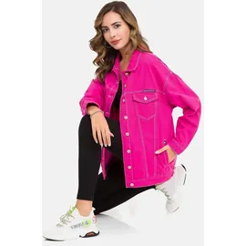 Cipo & Baxx Jeansjacke in FUCHIA | Gr.: S,