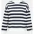 salzhaut Pullover ARFEN Hoodie Navy/Weiß S