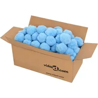 vidaXL Pool-Filterbälle Antibakteriell Blau 700 g