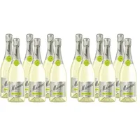 Mumm Dry Alkoholfreier Jahrgangssekt 0,0% vol. (6 x 0,75l) (Packung mit 2)