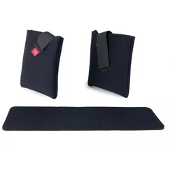 Fahrer Transport-Kratzschutzset für Pedale und Rahmenklemmung