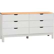 OTTO home Post 150 x 75 x 39 cm Beige / Weiß