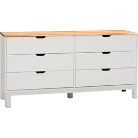 OTTO home Post 150 x 75 x 39 cm Beige / Weiß