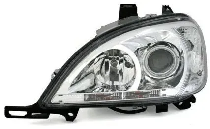 Kristall-Scheinwerfer für Mercedes ML W163 (1998–2001) mit Engelsaugen