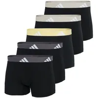 Adidas Boxershorts 5er-Pack, Anthrazit, M