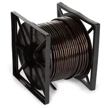 Cables STROMKABEL - TRANSPARENT SCHWARZ - 100 m, Kabel Zubehör, Schwarz