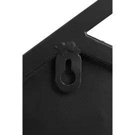 otto home Dekospiegel OTTO HOME "Zandvoort", schwarz, B:64,5cm H:70,5cm T:2cm, Metall, Spiegel, Wandspiegel