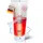 HOT 2in1 Massage & Gleitgel Strawberry 200 ml