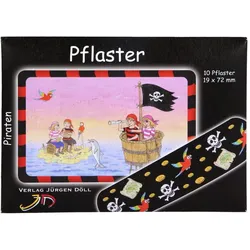 Kinderpflaster Piraten Briefchen