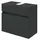 Held Waschbeckenunterschrank Baabe 60 x 55 cm Grau/Graphit