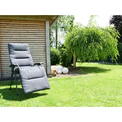 Sungörl Oasi Relaxliege Garda XL Anthrazit - Komfort-Sessel für Garten und Terrasse