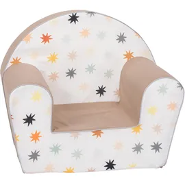 Knorrtoys Kindersessel Pastell Stars Baumwolle