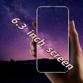 fine life Pro Entsperren Telefon, 6,3-Zoll-Bildschirm, Dual-Kameras, Dual-SIM-Karten, 2GRAM+16GROM, erweiterbar 128GB, unterstützt 4G FDD-LTE: B1/3/7 - Schwarz
