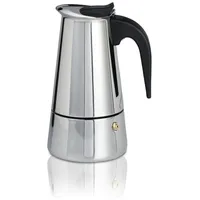 xavax Espressokocher 250 ml Schwarz/Silber