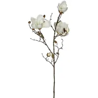Mica decorations Kunstblume Magnolia (Höhe: 88 cm, Weiß, Kunststoff)