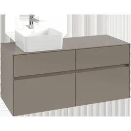 Villeroy & Boch Collaro Waschtischunterschrank C04200AB 120x54,8x50cm, Waschtisch links, Black oak