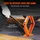 Vevor Wagenheber Stahl 95–435 mm orange/schwarz