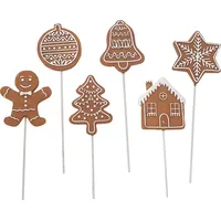 Figurendiscounter Figur Pfefferkuchen-Stecker 20 x 6 x 1 cm braun otto_nein