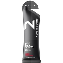 NEVERSECOND Energiegel C30+ Berry 60 ml