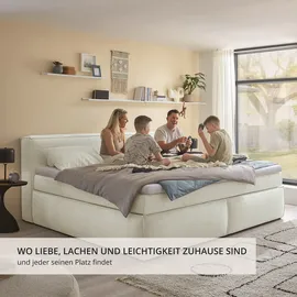 ed exciting design Sandon 240 x 200 cm H3 Beige/Weiß