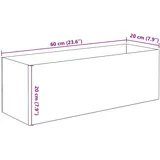 vidaXL Aquarium 24 l mit Speicher Transparent