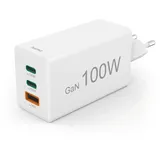 Hama USB-C / USB-A Mini-Ladegerät Universal, Weiß