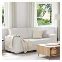 vidaXL Sofa Weiß 180 x 80 x 84 cm Kunstleder,