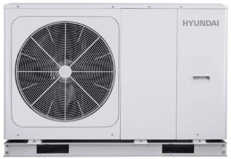 HYUNDAI Monoblock-Wärmepumpe 12kW Hocheffizient Wärmen Kühlen HHPM-M12TH3PH