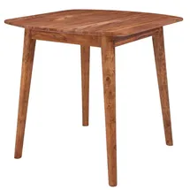FineBuy Sheesham Ø 80 cm braun