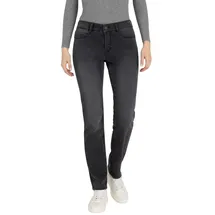 MAC Dream Jeans Straight Fit in Dunkelgrau-D38 / L34