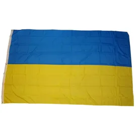 trends4cents Flagge Fahne Ukraine 250 x 150 cm mit 3 Metallösen Hissflagge