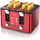 Arendo Multi-Toaster Rot