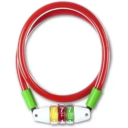 Cube RFR Zahlenkabelschloss Style CMPT Rot Modell Aktion