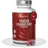 Biomenta Cranberry 1000 Vitamin C Kapseln 180 St.