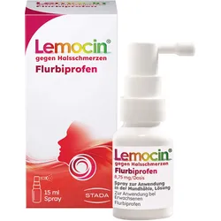 Lemocin Flurbiprofen Spray gegen Halsschmerzen