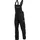 DASSY Zweifarbige Arbeitslatzhose, SCHWARZ/ZEMENTGRAU , Kurzgröße, Gr. 52